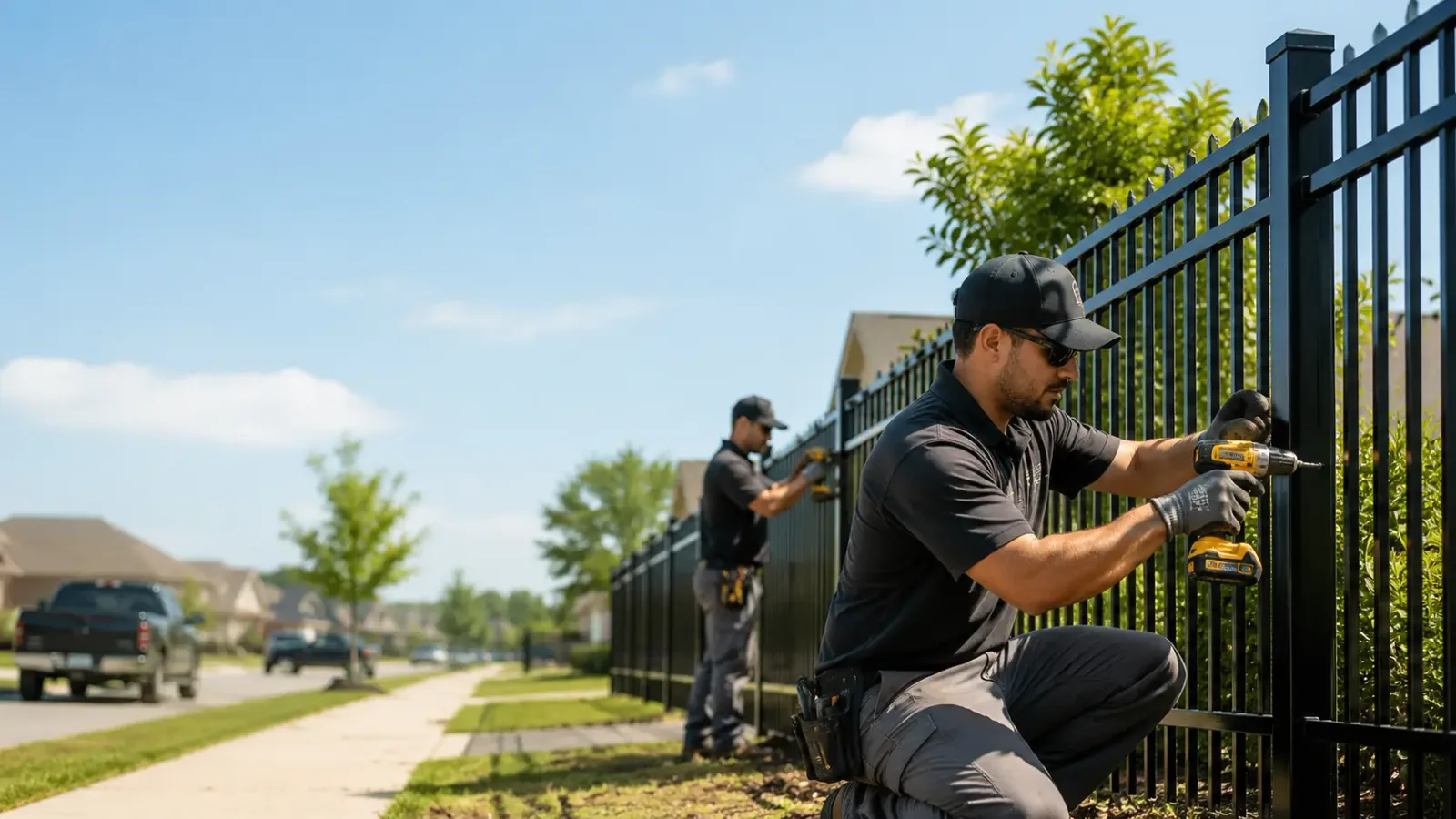 Metal Fence Installation in Clarksburg, MO